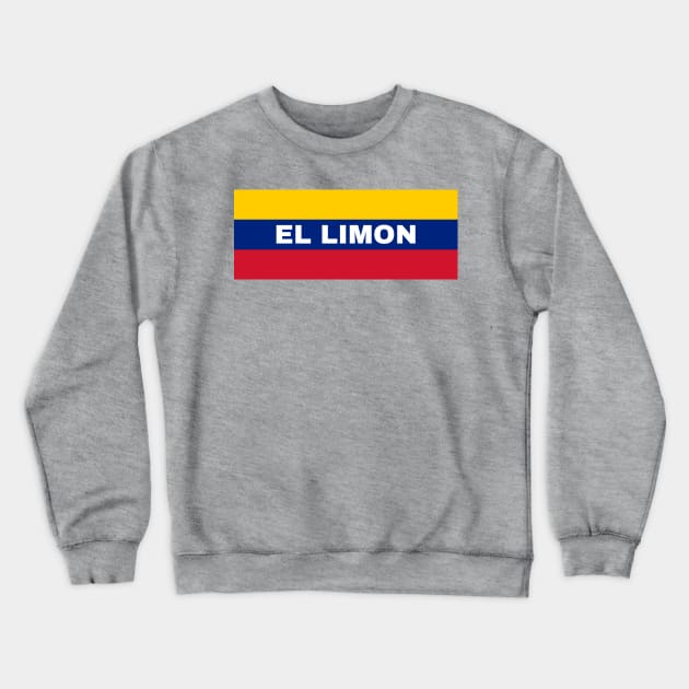 El Limon City in Venezuelan Flag Colors Crewneck Sweatshirt by aybe7elf